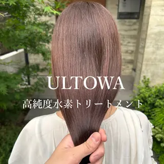 セミロング 顔周りカット 【オノザワリョウ】のヘアスタイル