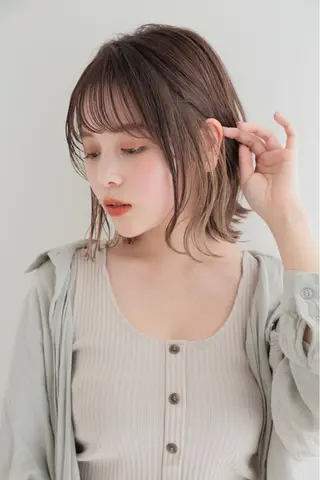 ミディアム マンツーマン施術 山口つよしのヘアスタイル