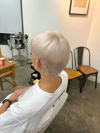 カラー いざわりお /梅田/ブリーチのヘアスタイル