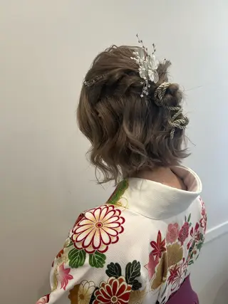 ヘアアレンジ 🌼透け感カラー 🌼Rinaのヘアスタイル