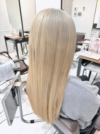 カラー 八木菜美 似合わせ/ニュアンスのヘアスタイル