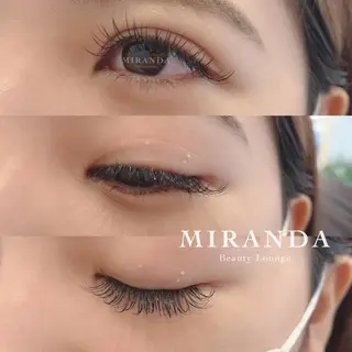 マツエク・マツパ アイブロウ MIRANDA beautyのマツエク・マツパデザイン