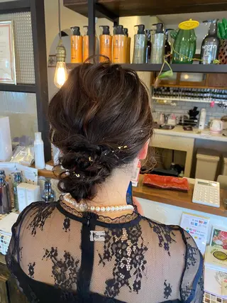ヘアアレンジ 井上 歩美のヘアスタイル