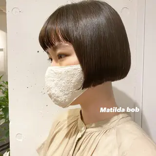 ショート shiori ﾍﾞｰｼﾞｭｶﾗｰのヘアスタイル