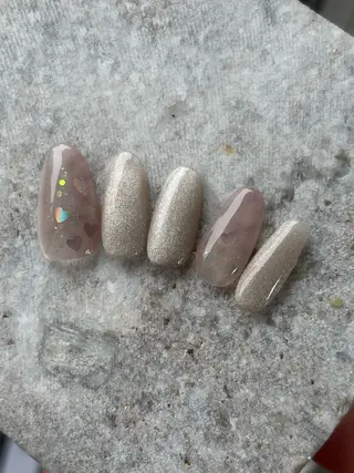 ネイル 三本 綾奈のネイルデザイン