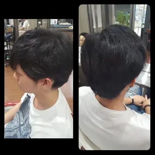 パーマ メンズ 平田 久恵のヘアスタイル
