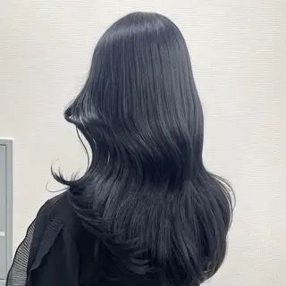 ロング カラー 中韓レイヤー/ ブラウン🤎はやとのヘアスタイル
