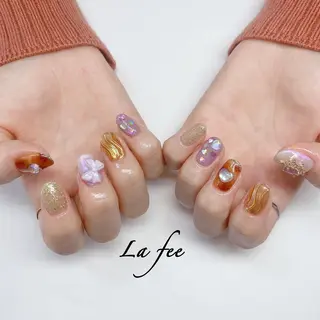 カラー ネイル La feeのネイルデザイン