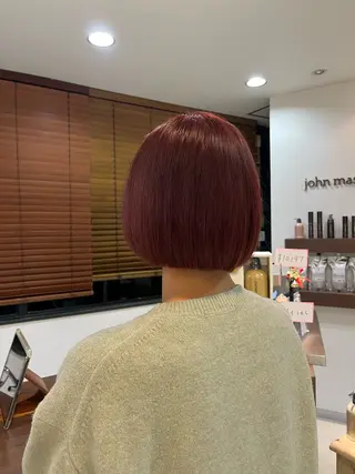 ショート グランデビス所属・児玉 有優のヘアスタイル