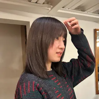 ミディアム 🌿ボブ パーマ高橋啓太🌿のヘアスタイル