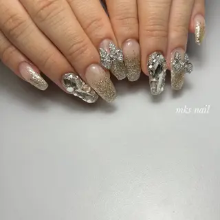 ネイル mks＊nail //  枚方長尾のネイルデザイン