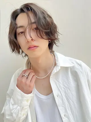 メンズ 💎髪質改善/艶カラ ー🌟加藤陸🌟のヘアスタイル