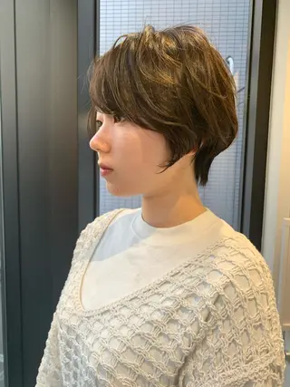 ショート 坪井 彰吾のヘアスタイル