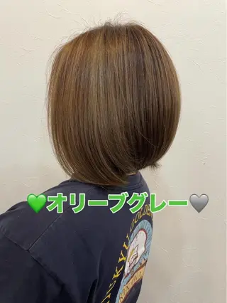 カラー 永井 幸枝のヘアスタイル
