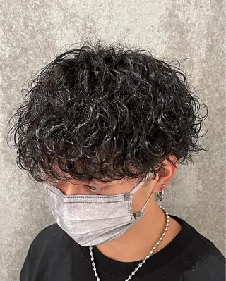ショート パーマ メンズ 瀧野 翔吾【メンズ特化】のヘアスタイル