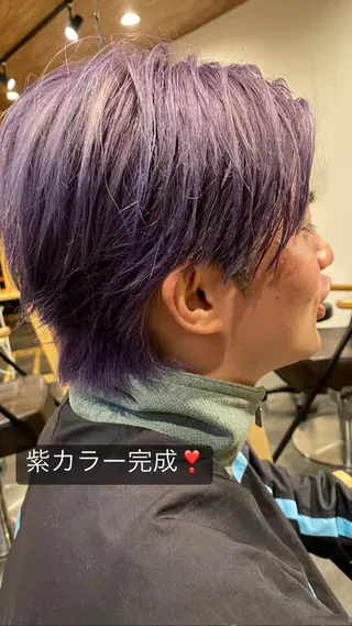 カラー メンズ 山口 修叶（soen）のヘアスタイル