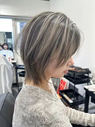 ミディアム カラー プルエクステ/透明感 カラー✨KAZUKIのヘアスタイル