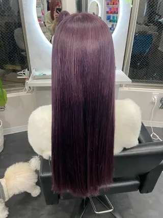 ロング カラー セキ ユキ🦋のヘアスタイル