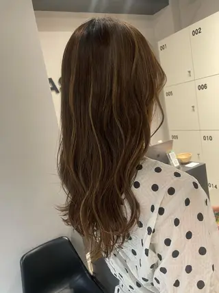 ミディアム カラー ブリーチ👩🦳/ ✂︎MANAMIのヘアスタイル