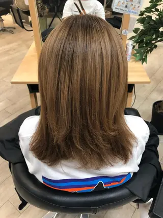 セミロング 髪質改善/ツヤ髪👾 Chibiのヘアスタイル