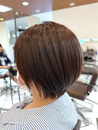 ショート 八木菜美 似合わせ/ニュアンスのヘアスタイル