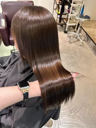 セミロング 宮川 あかりのヘアスタイル
