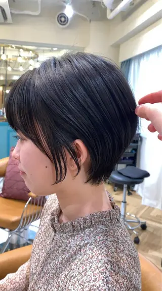 ショート レイヤー/縮毛矯正 髪質改善/e_kiのヘアスタイル