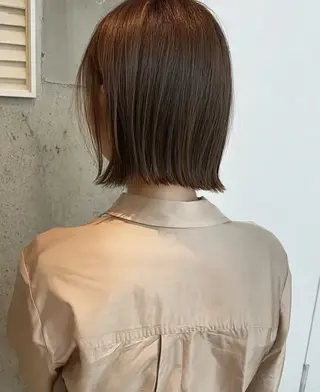 ショート 🍀似合わせ透明感 カラーアヤナ🍀のヘアスタイル