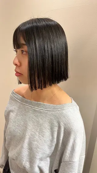 ショート 【美ボブ.艶カラー. 梅田茶屋町】midoのヘアスタイル