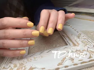 ショート めぐみのネイルサロン スタッフ練習のネイルデザイン