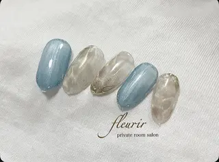 ネイル フルリール 【プライベートサロンのネイルデザイン
