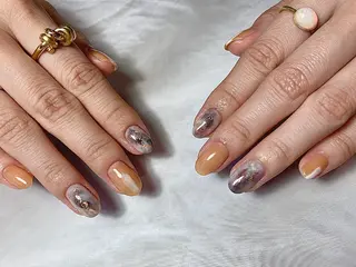 ショート ネイル マツエク・マツパ illum hicariのネイルデザイン