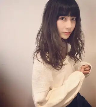 セミロング 🌈ウルトワ水素 髪質改善naru🌈のヘアスタイル