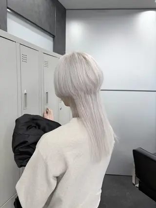 ロング カラー🌈/カット /栄/misa👻のヘアスタイル