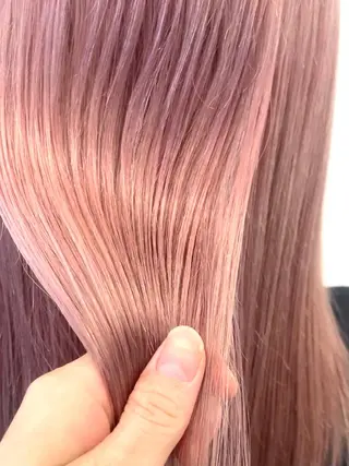 セミロング カラー ヘアアレンジ HARU//原宿🤍 リピート率NO.1のヘアスタイル