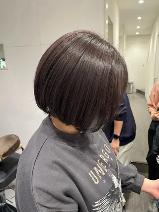 カラー 艶髪🥣透明感カラー 🫧前田奈津実のヘアスタイル