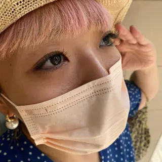 マツエク・マツパ 束感まつげ さりなのマツエク・マツパデザイン