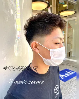 パーマ メンズ 似合う髪型が 分からない方へのヘアスタイル