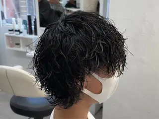 ショート パーマ メンズ dot.グループ指名 No.1橋本滉太のヘアスタイル