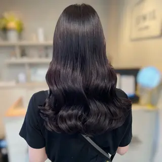 ロング カラー ブリーチなしカラー kana🐱のヘアスタイル