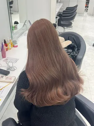 カラー 🩶透明感ブリーチ カラー🩶 maoのヘアスタイル