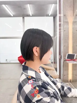 ショート 似合わせボブ🌟 艶髪特化💗村松優斗のヘアスタイル