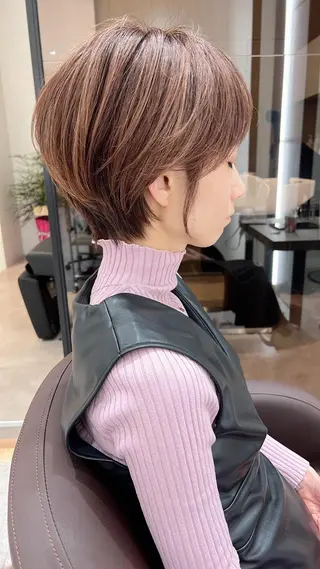 ショート カラー 🧡ショートの達人 🧡SHOのヘアスタイル