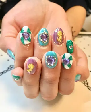 ネイル nailist cocoのネイルデザイン