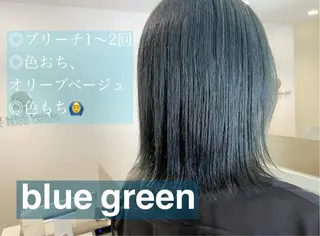 ミディアム カラー オリーブ透明感カラー 表参道/MIKUのヘアスタイル