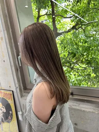 ロング 髪質改善/艶カラー /レイヤーカット💛のヘアスタイル