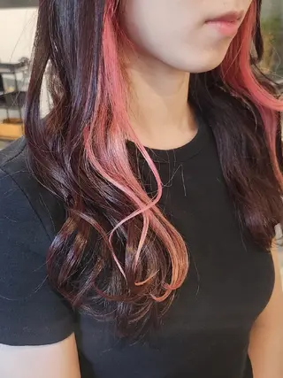 ロング 金田 拓也のヘアスタイル