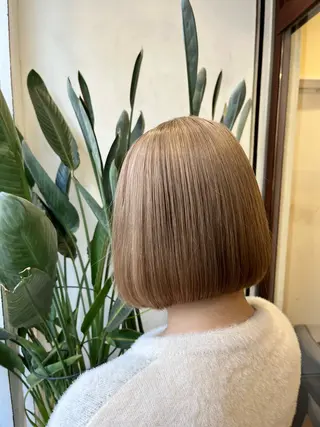 ショート カラー 🫧ハイトーン/ ブリーチ🫧白石航汰のヘアスタイル
