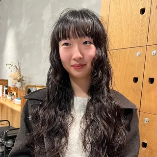 ロング /似合わせカット/ 大人カジュアルのヘアスタイル