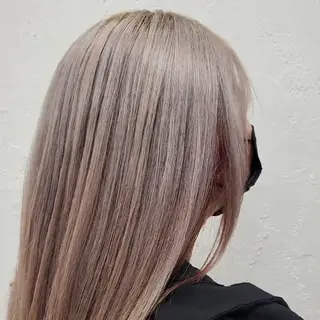 ロング カラー 髪質改善/白髪ぼかし SHIONのヘアスタイル